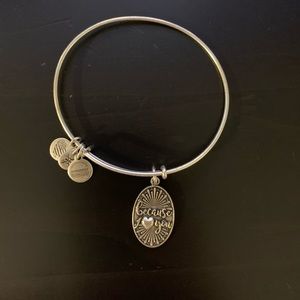 ‘Because I love you’ Alex and Ani bracelet